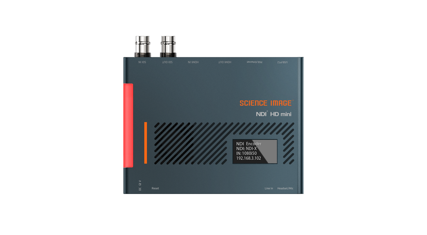 Science Image NDI HD mini - SDI & HDMI Full NDI Converter with Mounting Bracket