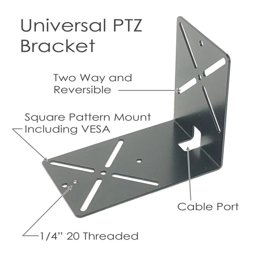 Universal video equipment mounting kit - Mount cameras, lights, microphones, wireless transmitters, and more