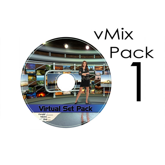 Virtual Set Pack One for vMix.