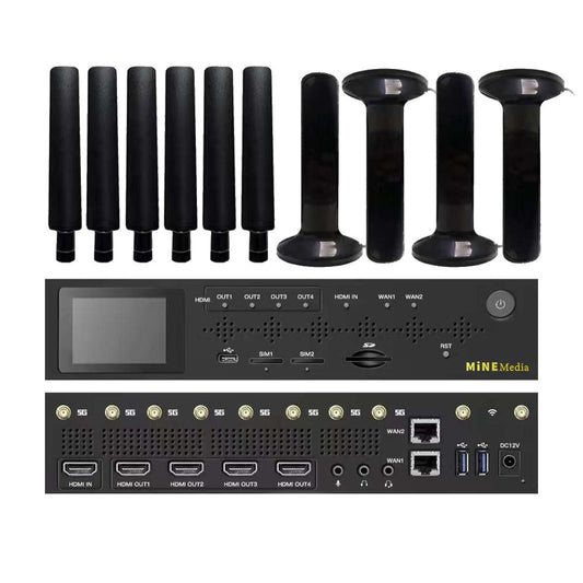 MiNE Media A320H - 8K 5G Bonding Decoder