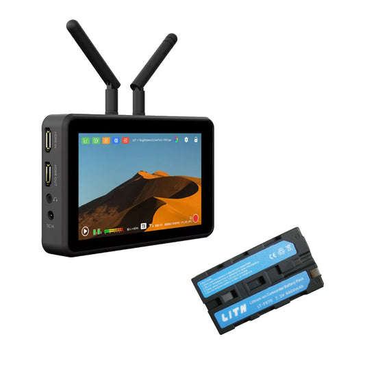 Vaxis Atom A5 Wireless TX/RX Monitor with Free NPF Battery Bundle