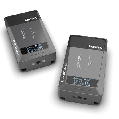 Vaxis ATOM 500 NPF - Wireless Transmitter & Receiver with Free Battery Bundle