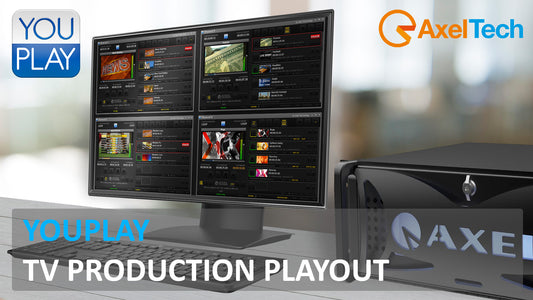 Axel Technology YouPlay Broadcast Television Contribution & Ingest Software
