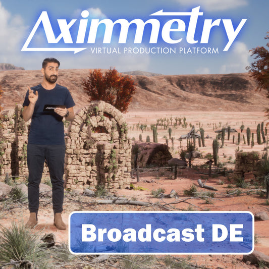 Aximmetry Broadcast DE Software License (Perpetual)