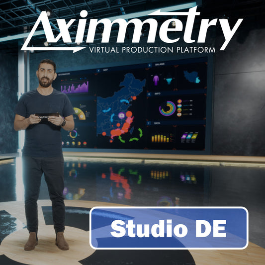 Aximmetry Studio DE Software License (1 Year No Watermark Subscription)