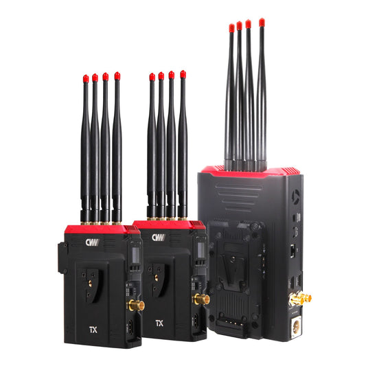 CVW BeamLink Duo Plus - 2CH Full HD 1000M (3200 ft) SDI/HDMI Wireless Transmission System