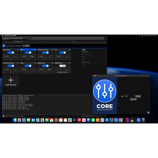 Central Control CORE - Production Control and Automation Software
