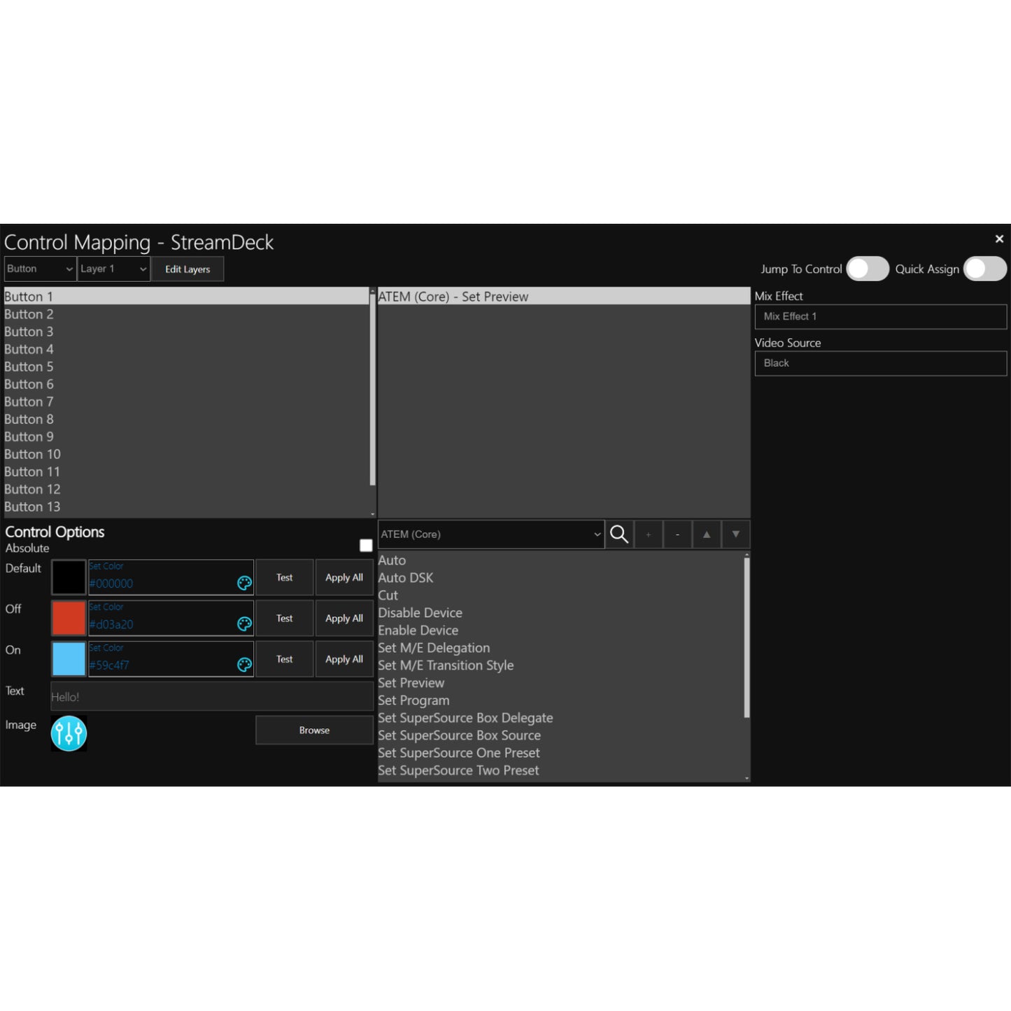 Central Control STUDIO - Production Control and Automation Software