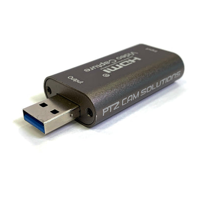 PTZCam HDMI to USB2.0 Capture Card Converter Dongle
