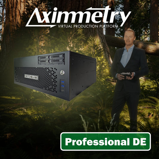 Switchblade LPU4 Virtual Production Workstation with Aximmetry Professional DE