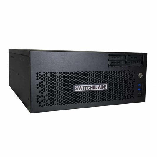 Switchblade LPU4 4U vMix 4K 16-channel SDI Production Switcher (12x SDI In, 4x SDI In/Out)
