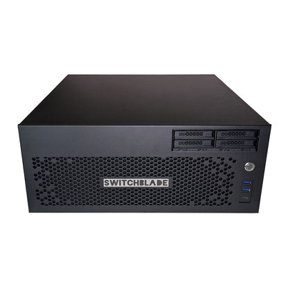 High-speed video capture server for slow-motion replay: Switchblade LPU4 Elite-R F240 1-channel 240FPS recording