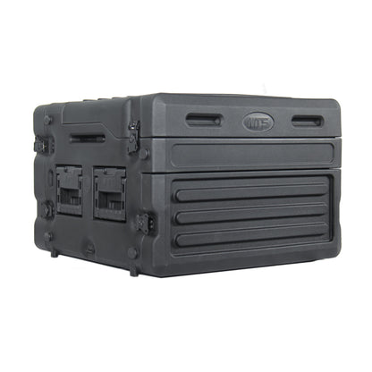 Switchblade GoRack 422 - Portable Broadcasting 4U Rack Case with 21.5-inch Monitor and Control Panel Workspace