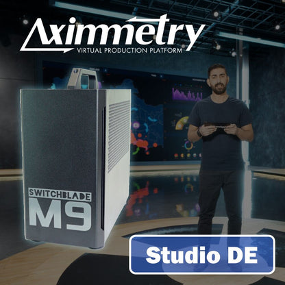 Switchblade M9 Virtual Production Workstation with Aximmetry Studio DE (1 Year No Watermark)