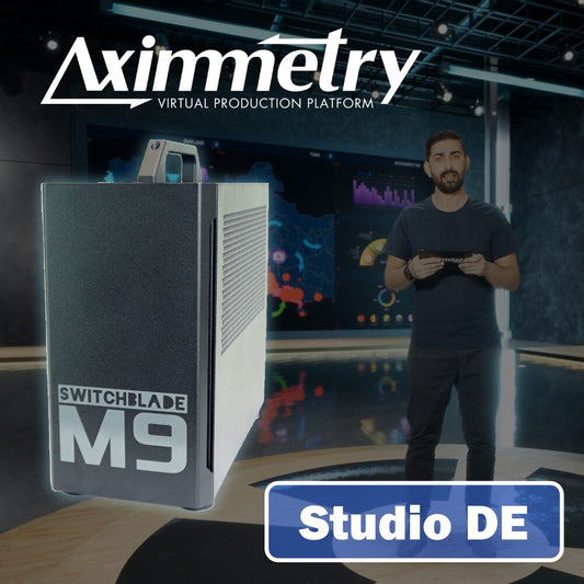 Switchblade M9 Virtual Production Workstation with Aximmetry Studio DE (1 Year No Watermark)