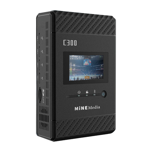 MINE Media C300 5G Live Streaming Bonded Backpack Encoder