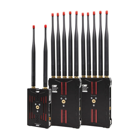 CVW Pro 200 Duo - Full HD SDI/HDMI 200M (655 ft) Zero-Latency Wireless Video Transmission System