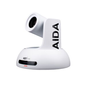 AIDA Imaging Broadcast/Conference NDI|HX FHD NDI/IP/HDMI PTZ Camera 18X Zoom White