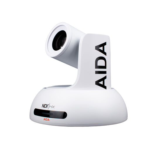 2 Camera Controller Bundle with Two (2) AIDA Imaging PTZ-NDI-X18W (White) Cameras and PTZCam PTZ View Controller