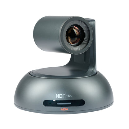 2 Camera Controller Bundle with Two (2) AIDA Imaging PTZ-NDI3-X20B (Black) 120FPS AI Auto-tracking Cameras and NDI PTZ Controller