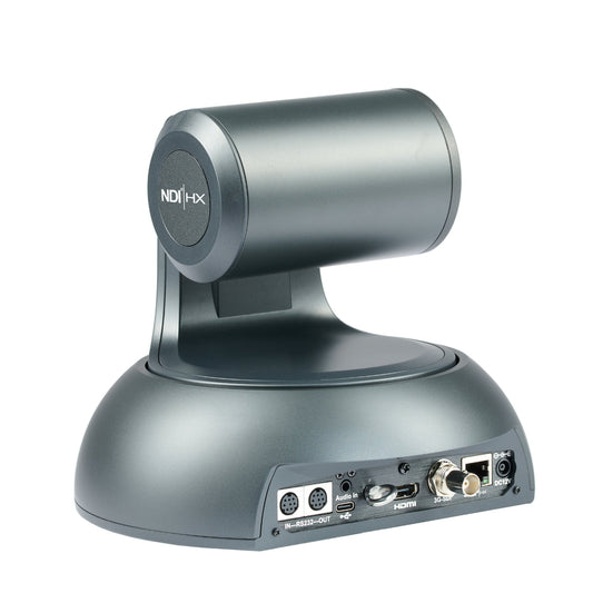 2 Camera Controller Bundle with Two (2) AIDA Imaging PTZ-NDI3-X20B (Black) 120FPS AI Auto-tracking Cameras and NDI PTZ Controller