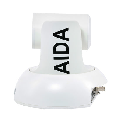 2 Camera Controller Bundle with Two (2) AIDA Imaging PTZ-NDI3-X20B (White) 120FPS AI Auto-tracking Cameras and NDI PTZ Controller