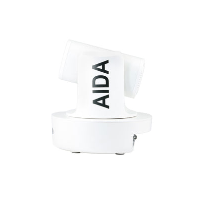 AIDA Imaging PTZ4K-NDI-X12B NDI|HX 4K PTZ Camera with 12X Zoom (White)