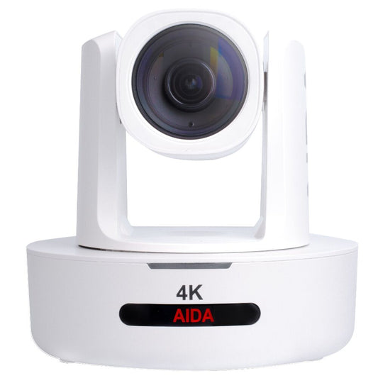AIDA Imaging PTZ4K-NDI-X30W - Broadcast/Conference NDI|HX 4K NDI/IP/HDMI PTZ Camera 30X Zoom (White)
