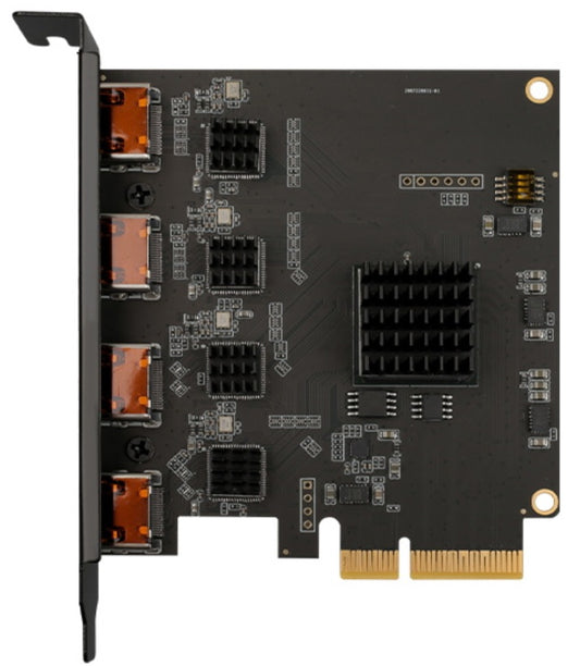 PTZCam 4-channel HDMI PCI Express capture card