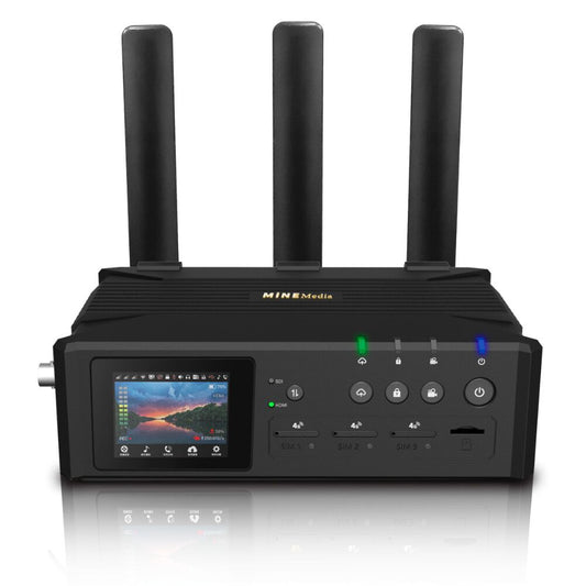 MiNE Media Q8 4G Live Streaming Bonding Video Encoder