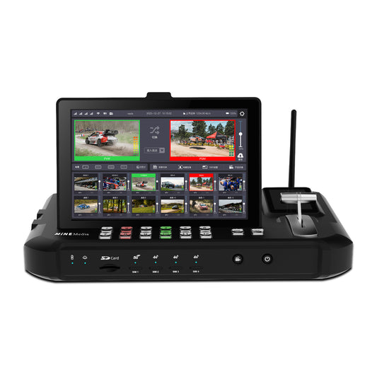 Mine Media R10 - All-In-One Portable Video Switcher with Network Bonding