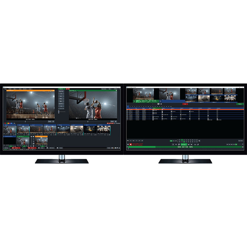 Switchblade LPU4 4U vMix Replay System, 8-input 2-output SDI
