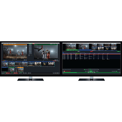 Switchblade LPU4 4U vMix Replay System, 8-input 2-output SDI