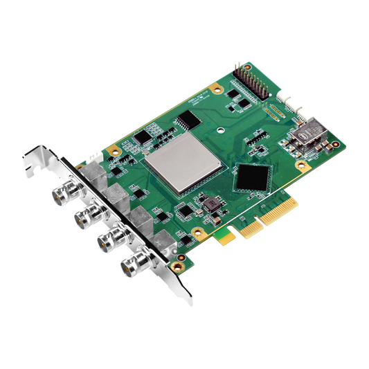 Yuan SC410 N4 6G-SDI - 4-channel 4Kp30 PCIe x4 capture card