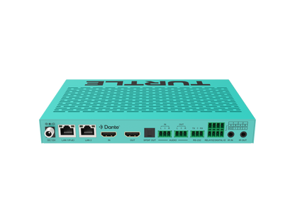 Turtle CHAZY 4K TX - HDMI 2.0 to Dante AV-A and JPEG 2000 Encoder