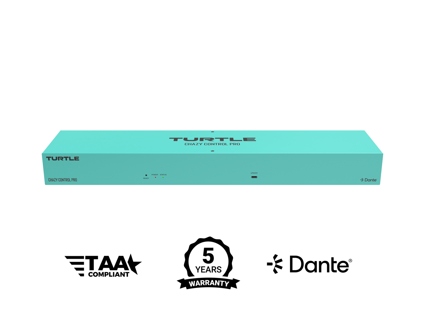 Turtle AV CHAZY CONTROL PRO. Central Management Box for CHAZY 4K AV over IP series