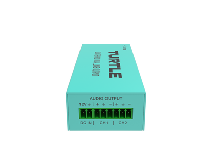 Turtle Dante Pro Dual Channel Analog Line Output Adapter with Gain Controls