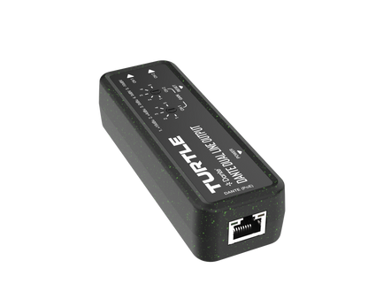 Turtle Dante Dual Channel Analog Line Output Adapter with Gain Controls