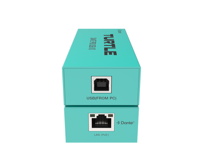 Turtle Dante Pro Dual Channel USB-C Input and Output