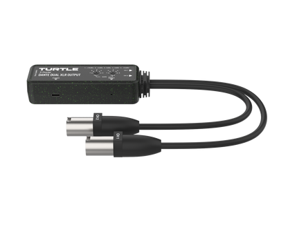 Turtle Dante Dual Channel Dante to Analog XLR Adapter