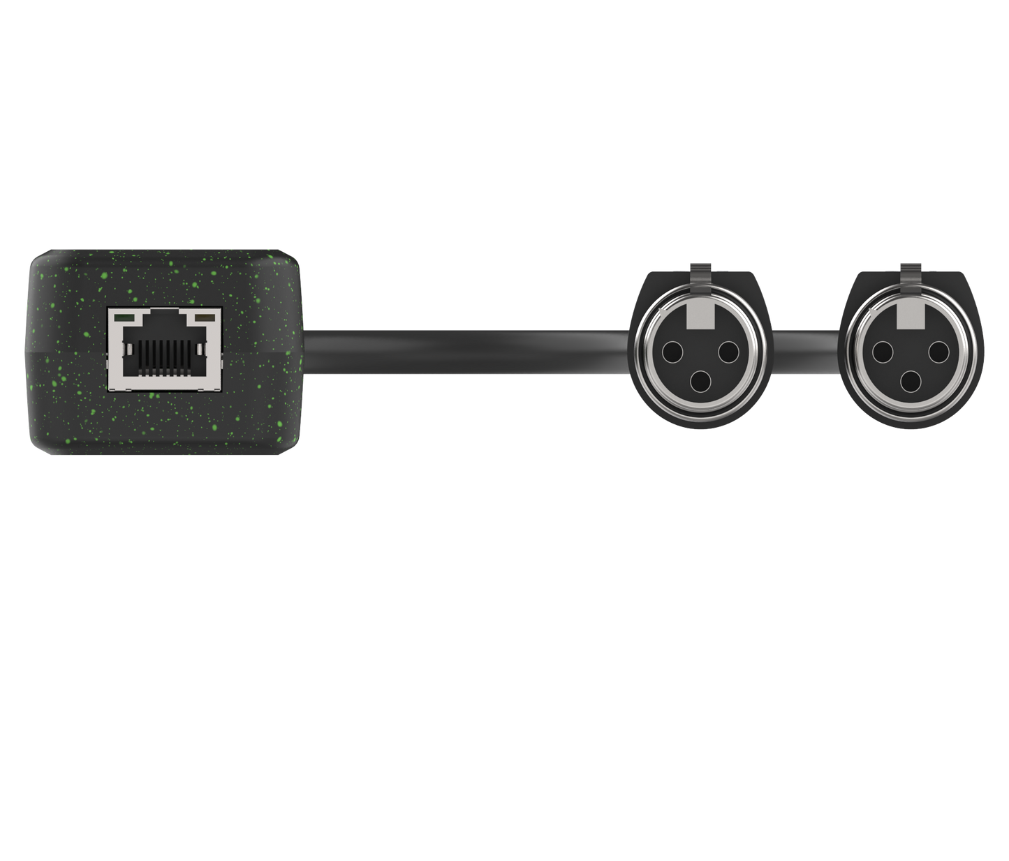 Turtle Dante Dual Channel Analog XLR to Dante Adapter