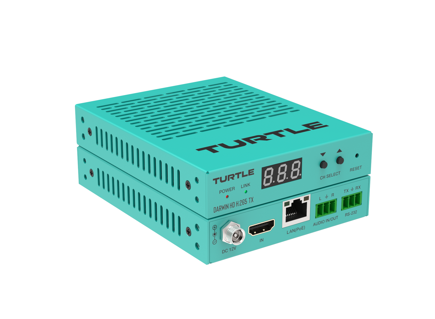 Turtle DARWIN HD H.265 TX - HDMI to H.265 Encoder Transmitter