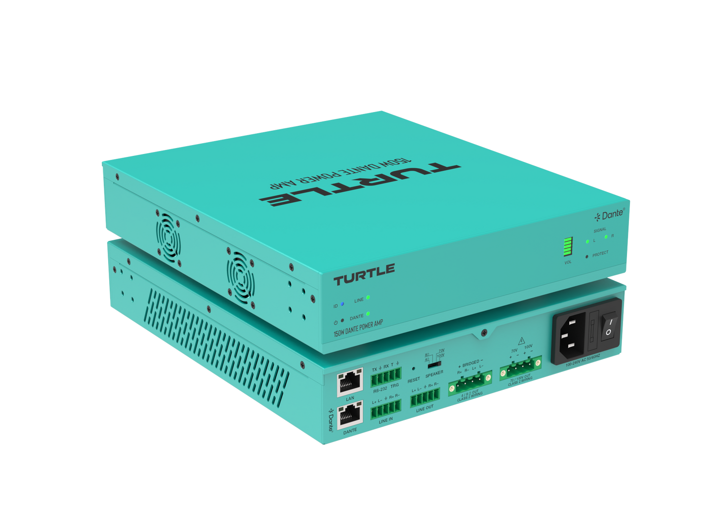 Turtle Dante Network Power Amplifier
