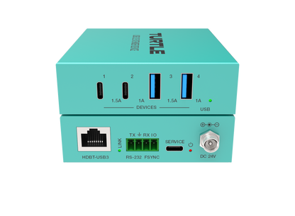 Turtle 100m USB 3.2 5Gbps Extender Kit over CAT