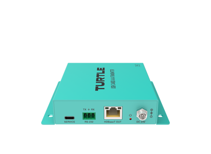 Turtle AV USB-C 4K60 4:4:4 video and USB 2.0 Extender Kit over CAT. Includes Host & Device Extenders
