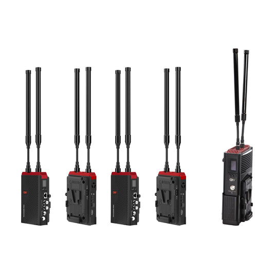 CVW Thunder PRO Quad - 4CH Professional Broadcast 1000M (3280 ft) Full HD Wireless Video Transmission System