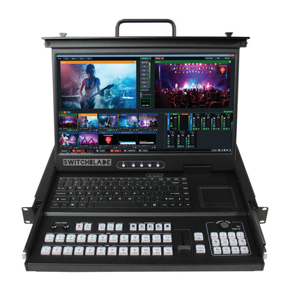 Switchblade VMC12 RACK - Rackmount vMix Controller and Monitor