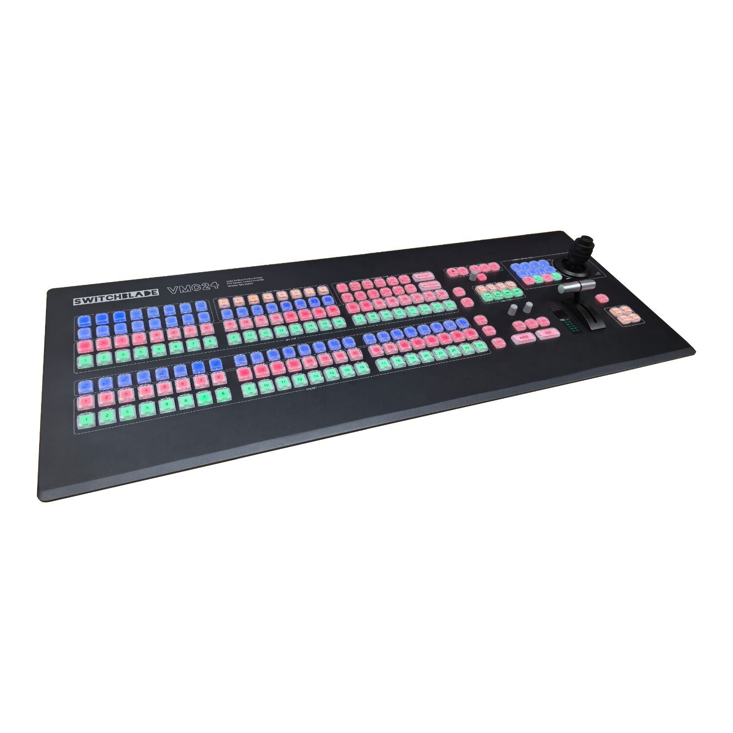 Vmix Control Switchblade VMC24 - 24-channel vMix Control Surface with PTZ Joystick ...