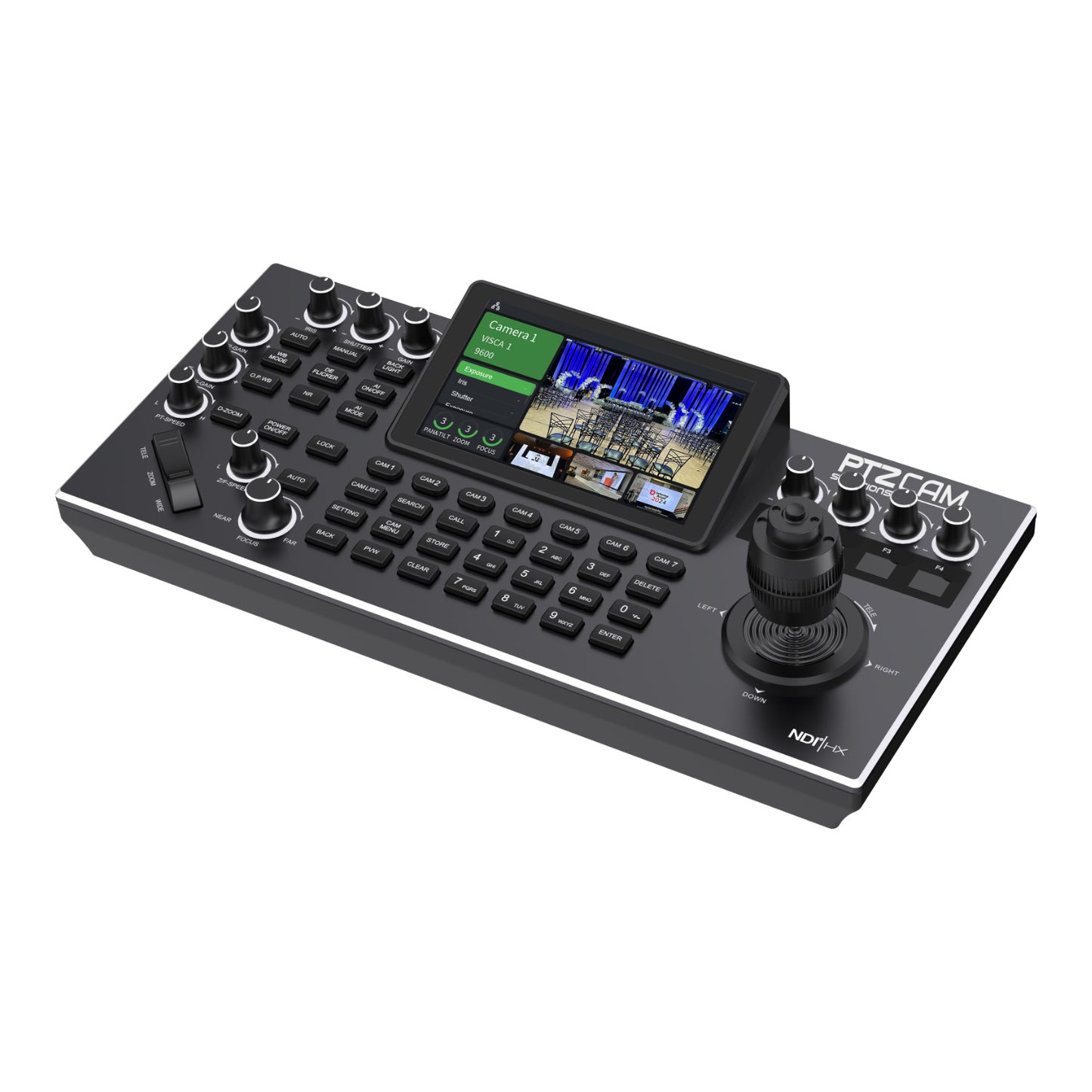 PTZCam View NDI Pro – Advanced PTZ Controller with NDI Preview