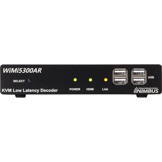Nimbus WiMi5300AR H.264 HDMI Streaming Decoder/KVM Extender with Low Latency